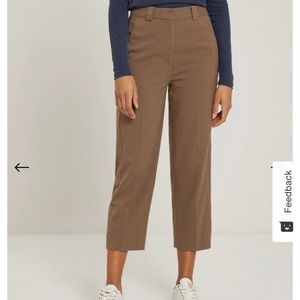 Alice Straight Pant in Chocolate